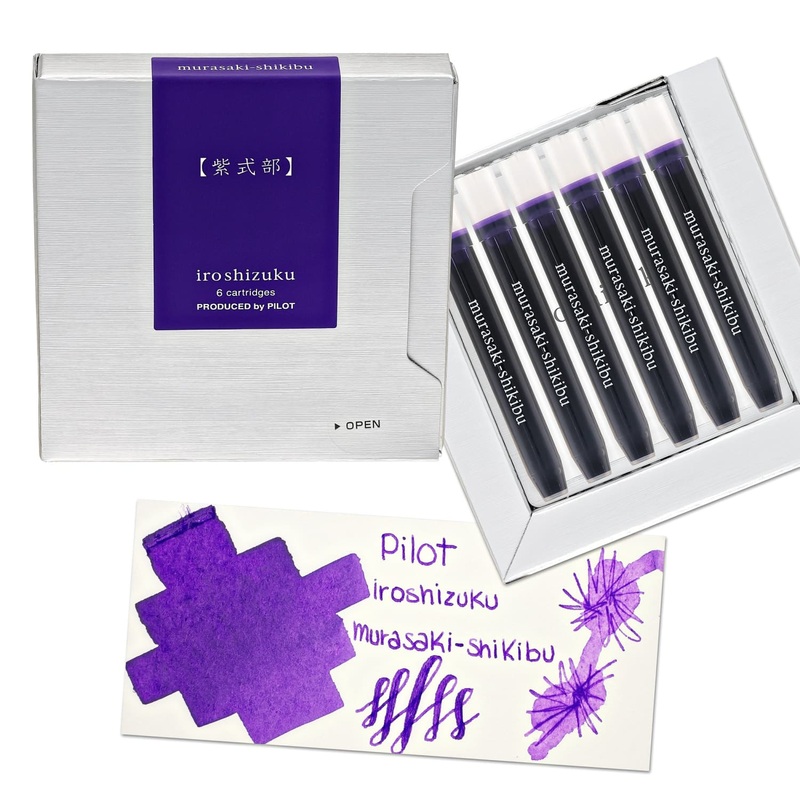 Pilot Iroshizuku Ink Cartridges in Mursaski-shikibu (Japanese Beautyberry) - Pack of 6