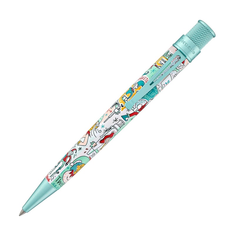 Retro 51 Goldspot Exclusive Tornado Rollerball in Elf Ink Works