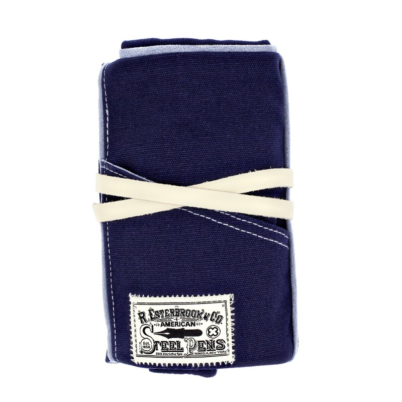 Esterbrook Pen Roll in Navy Blue
