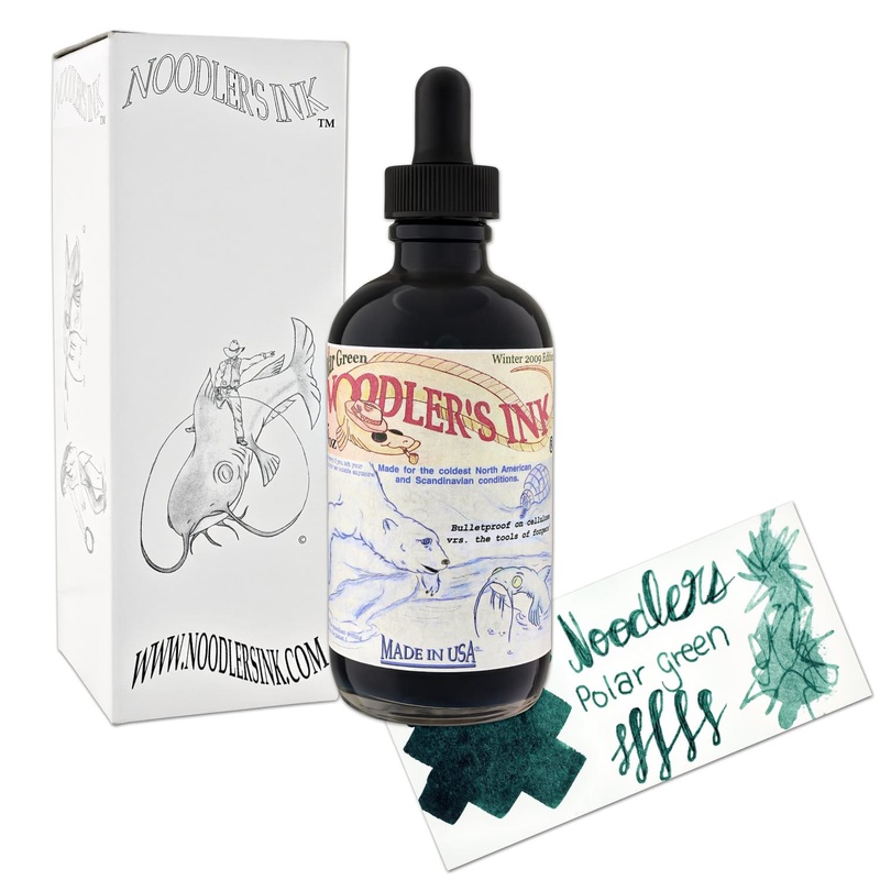 Noodler's Polar Green Fountain Pen Ink