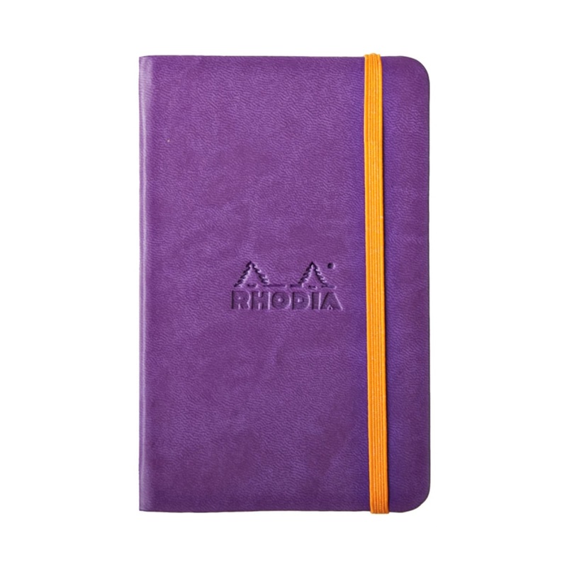 Rhodia Rhodiarama A6 Webbies Notebook in Purple - 3.5 x 5.5