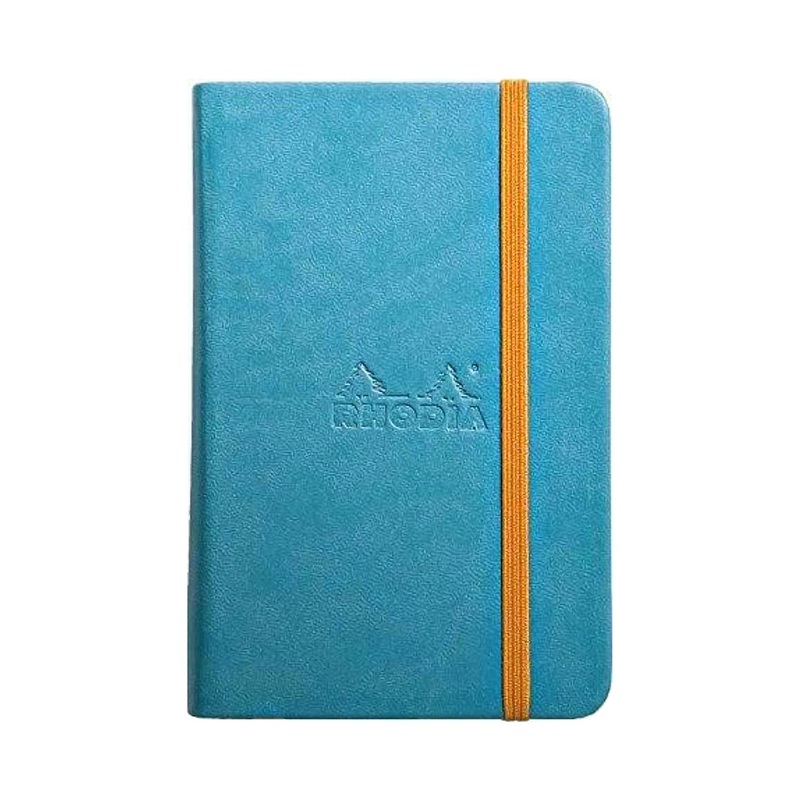 Rhodia Rhodiarama A6 Webbies Notebook in Turquoise - 3.5 x 5.5