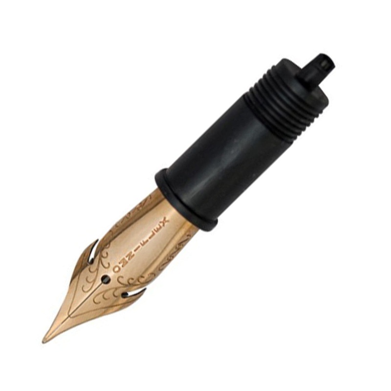 Conklin Fountain Pen Nib in Stainless Steel Rose Gold #6 Omniflex Nib