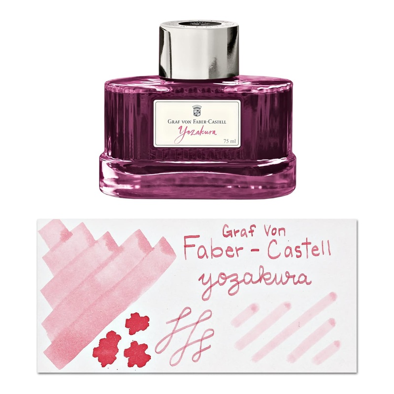 Graf von Faber-Castell Bottled Ink in Yozakura - 75 mL
