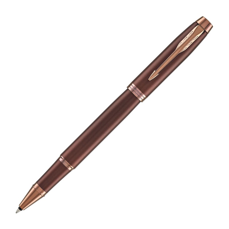 Parker IM Monochrome Rollerball Pen in Burgundy