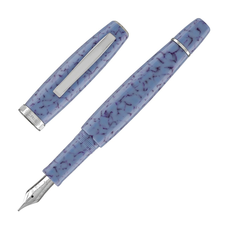 Scribo La Dotta Fountain Pen in Ninfea - 18kt Gold Nib