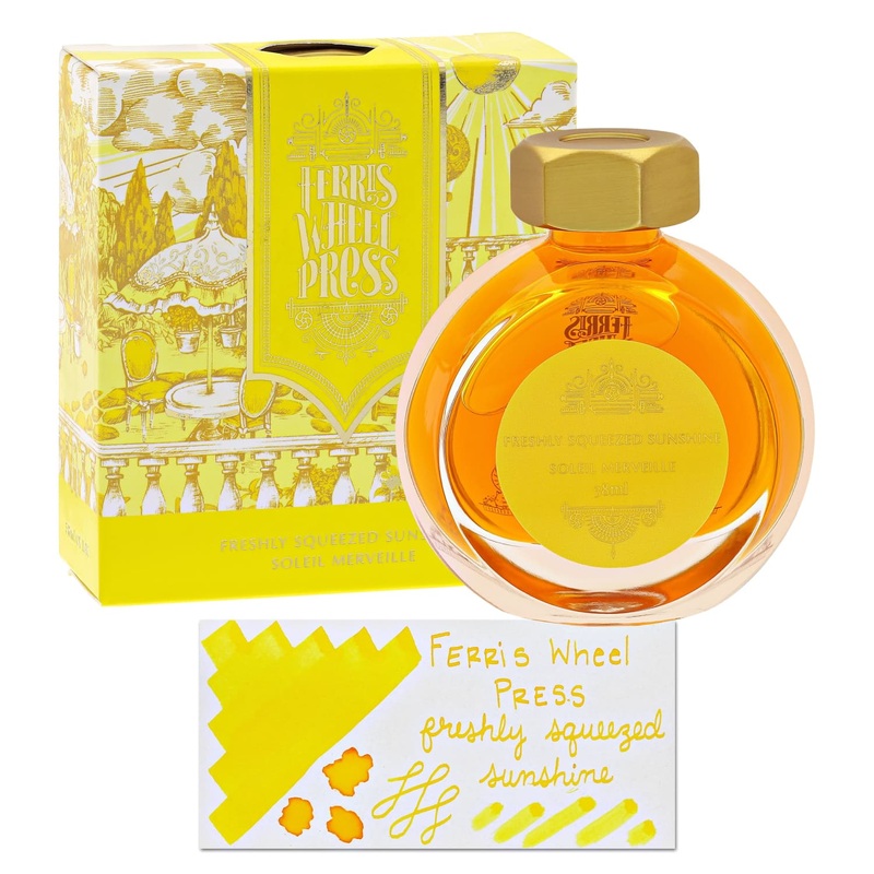 Ferris Wheel Press Freshly Squeezed Sunshine Bottled Ink - 38 mL