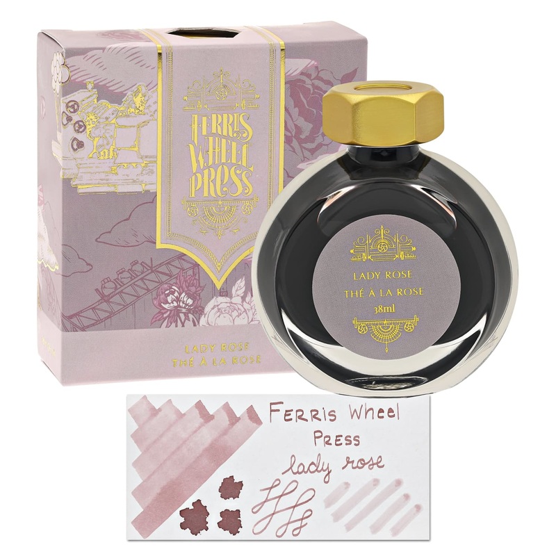 Ferris Wheel Press in Lady Rose Bottled Ink - 38 mL