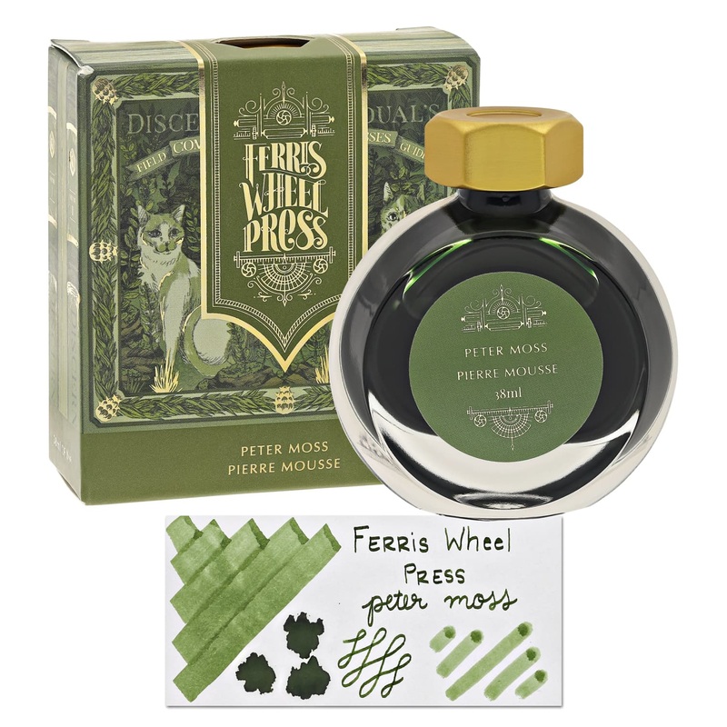 Ferris Wheel Press Peter Moss Bottled Ink - 38 mL