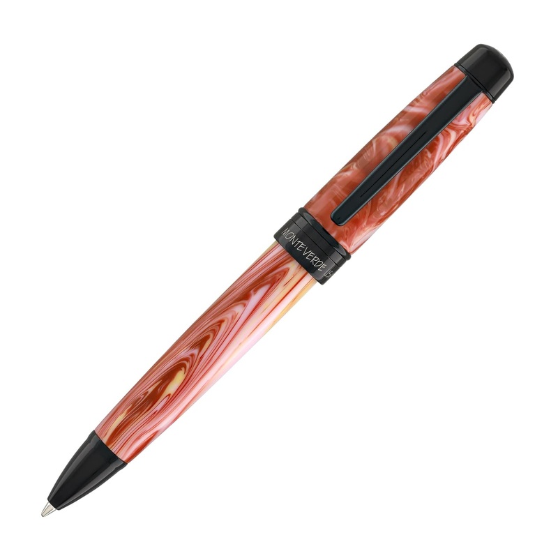 Monteverde Prima Ballpoint Pen in Red Swirl