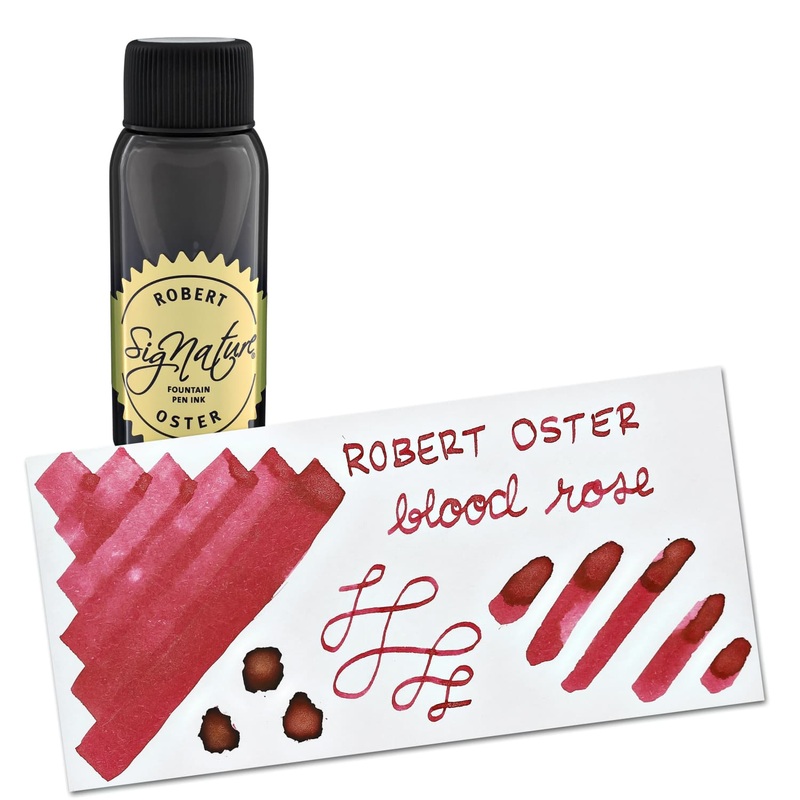 Robert Oster Shake 'N' Shimmy Bottled Ink in Blood Rose - 50mL