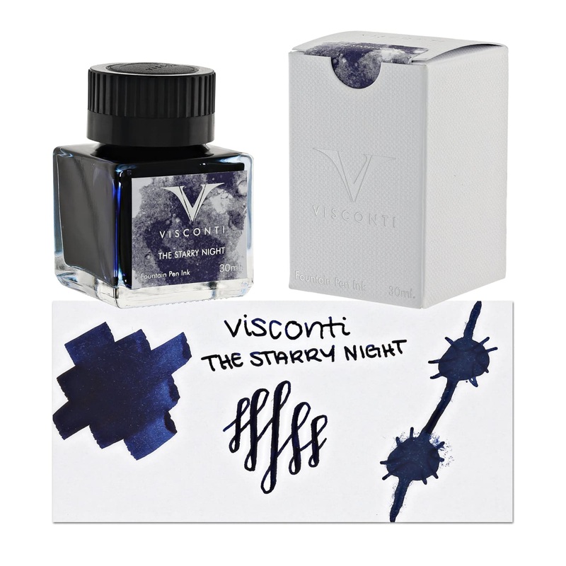 Visconti Van Gogh Bottled Ink in Starry Nigh (Deep Blue) t - 30mL