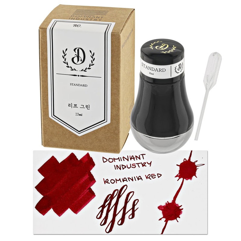 Dominant Industry Standard Series Bottled Ink in Romania Red - 25mL
