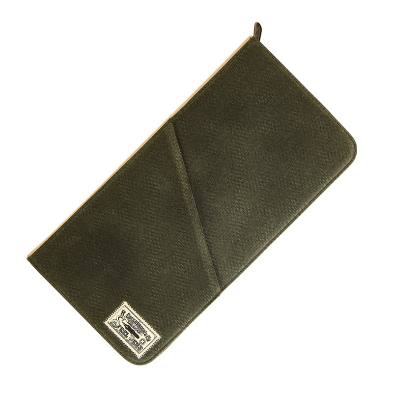 Esterbrook 40 Pen Zipper Case in Army Green