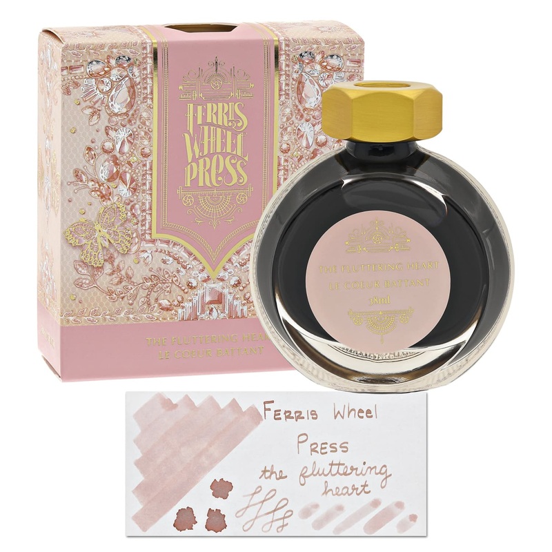 Ferris Wheel Press Fluttering Heart Limited Edition Bottle Ink - 38 mL