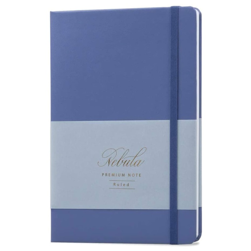 Nebula by Colorverse A5 Notebook in Lavender Blue