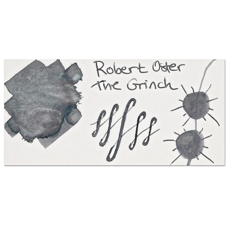 Robert Oster Holiday Shake 'N' Shimmy Bottled Ink in The Grinch - 50mL