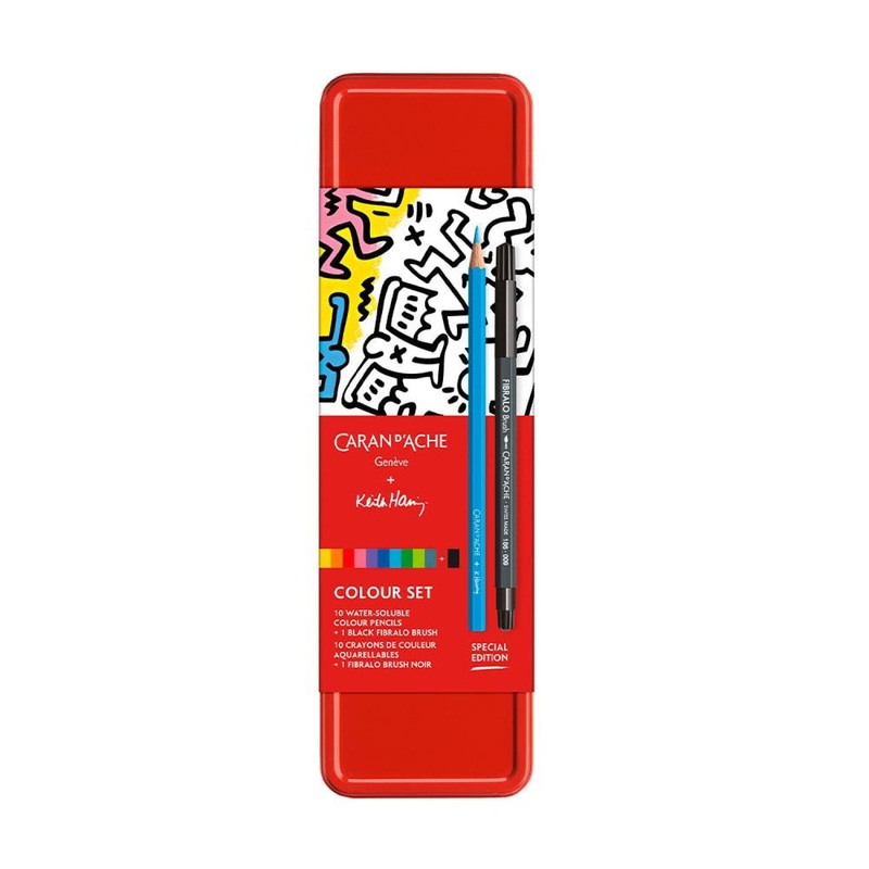 Caran d'Ache Keith Haring Color Christmas 2023 - 11 Piece Set