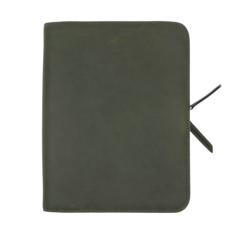Endless Folio A5 in Green Leather