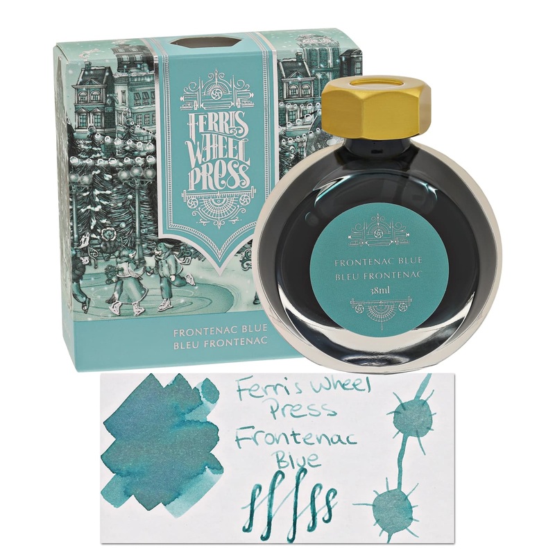 Ferris Wheel Press Bottled Ink in Frontenac Blue - 38 mL