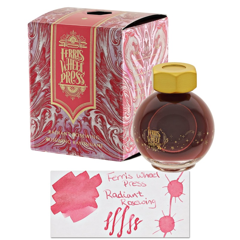 Ferris Wheel Press Bottled Ink in Radiant Rosewing - 20 mL