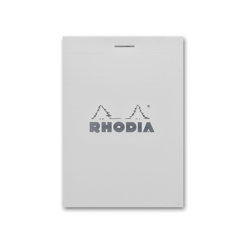 Rhodia No. 12 Staplebound 3.375 x 4.75 Notepad in Ice
