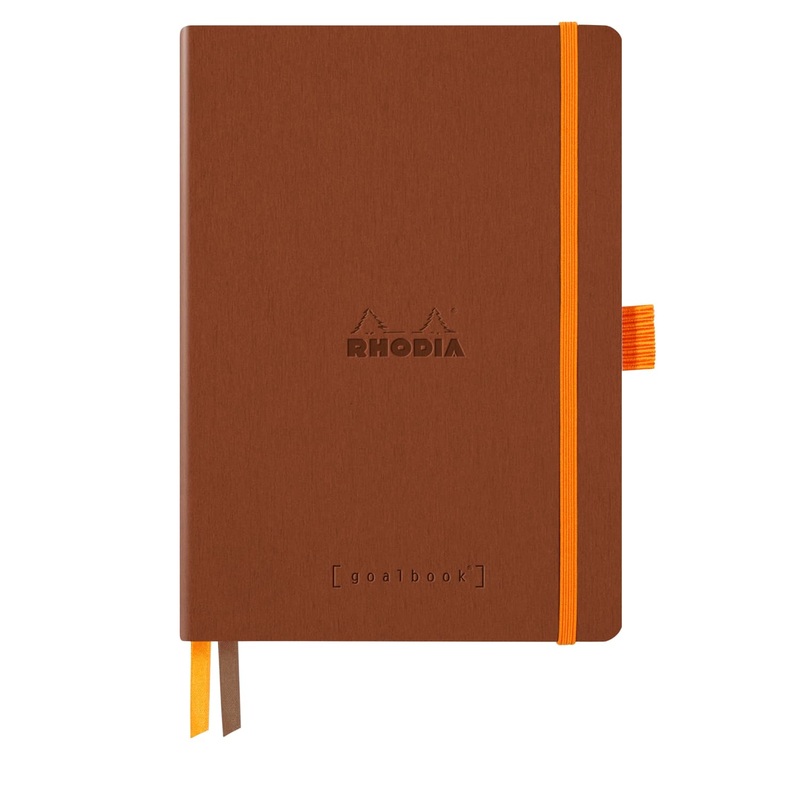 Rhodia Rhodiarama Dotted Goalbook in Copper - 5.5 in x 8.25