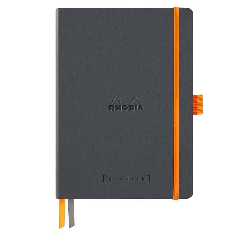 Rhodia Rhodiarama Dotted Goalbook in Titane - 5.5 in x 8.25