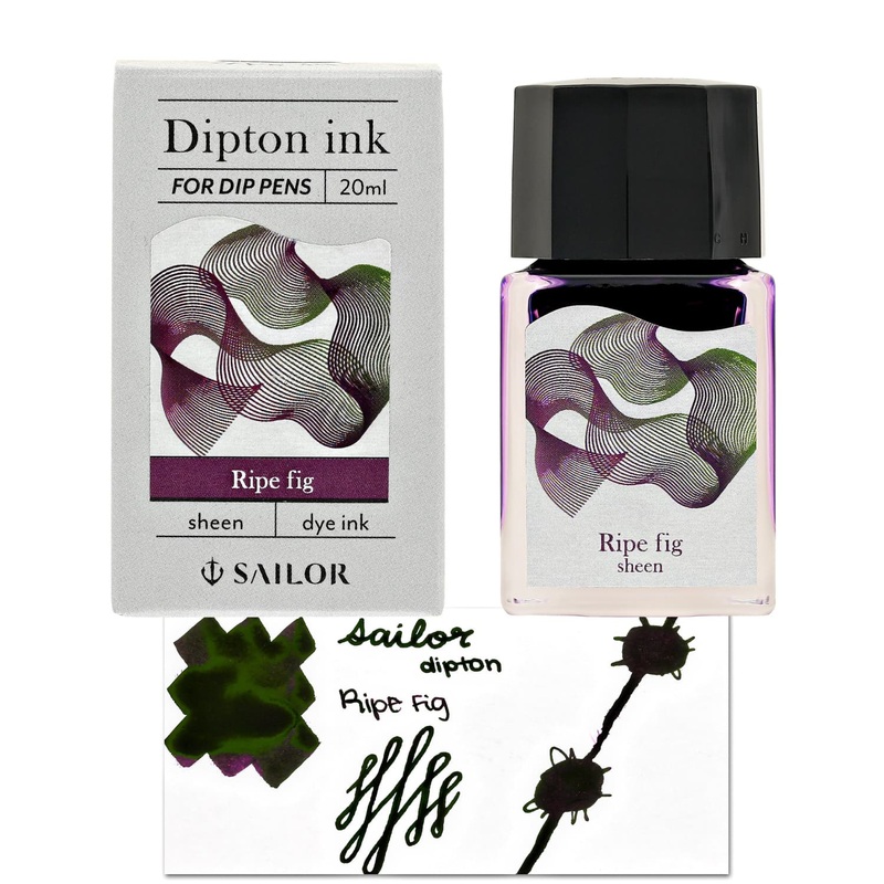 Sailor Compass Dipton Sheen Bottled Ink in Ripe Fig - 20mL