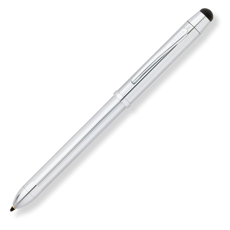 Cross Tech 3+ Multi Functional Pen in Lustrous Chrome with Chrome Trim