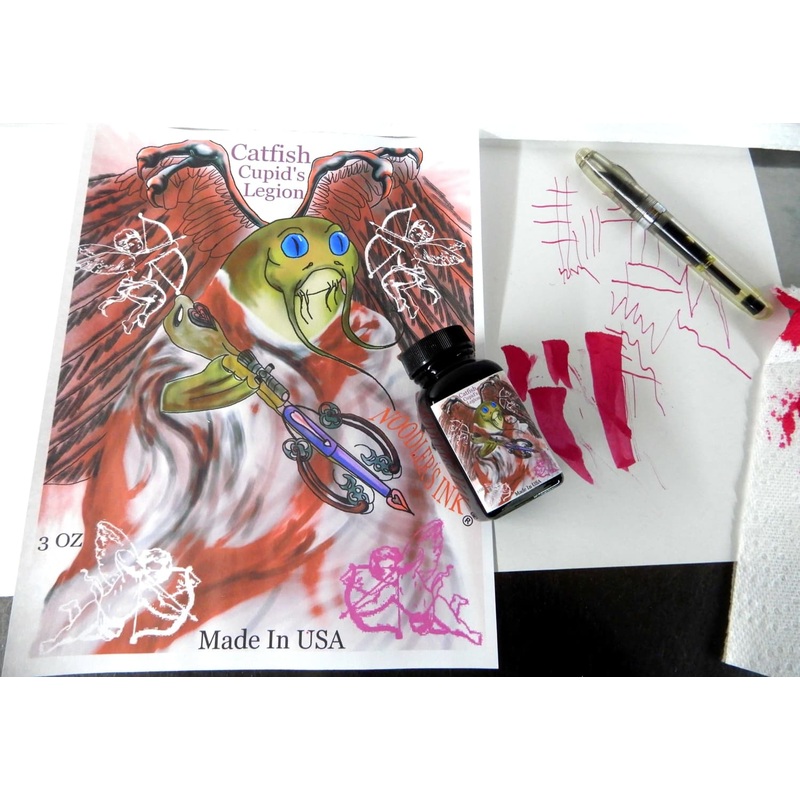 Noodler's Bottled Ink in Catfish Cupid's Legion - 3oz Bottle