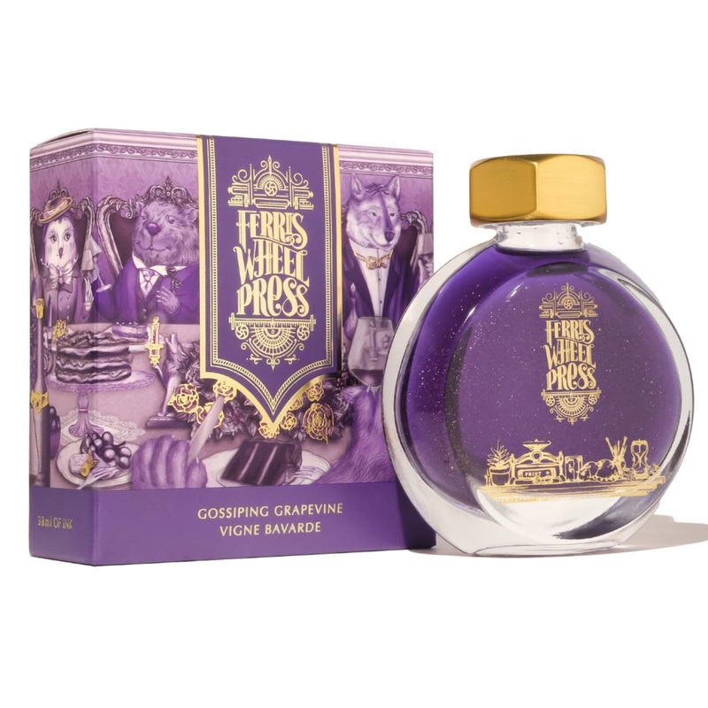 Ferris Wheel Press Bottle Ink in Gossiping Grapevine - 38mL