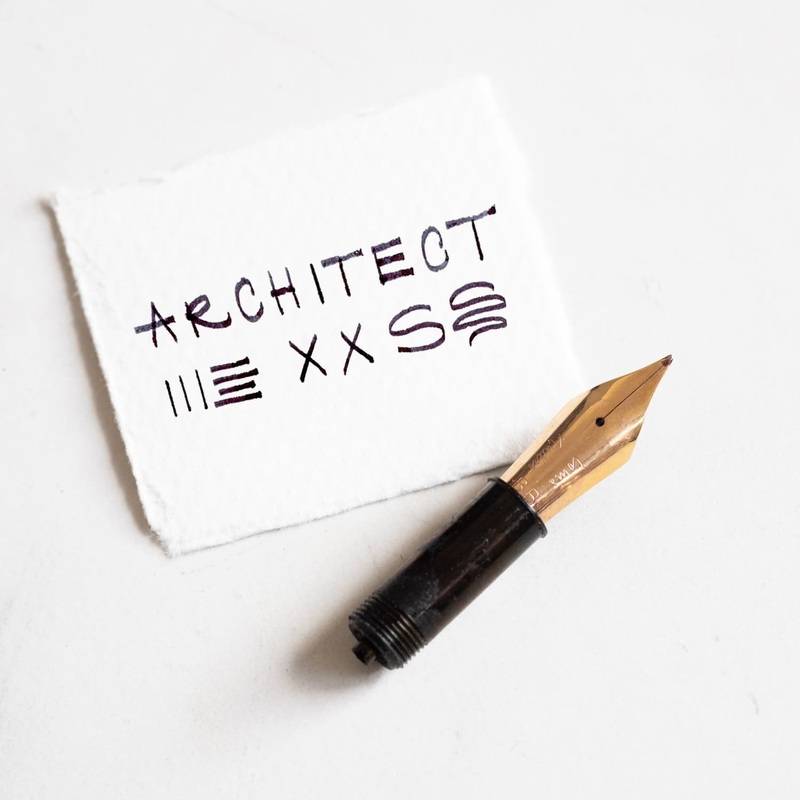 Tom's Studio Fountain Pen Nib in Architect