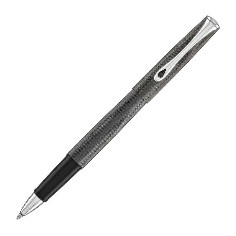 Diplomat Esteem Rollerball Pen in Black Barley