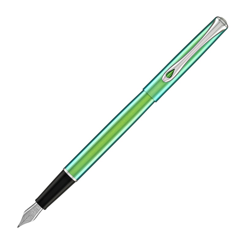 Diplomat Traveller Fountain Pen in Funky Green