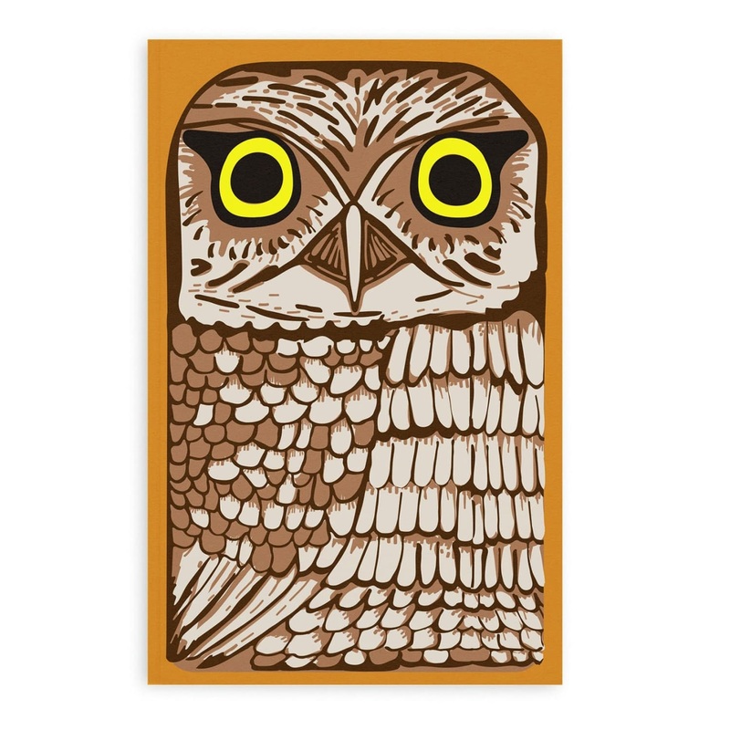 Retro 51 Owl Rescue Notebook - Dotted