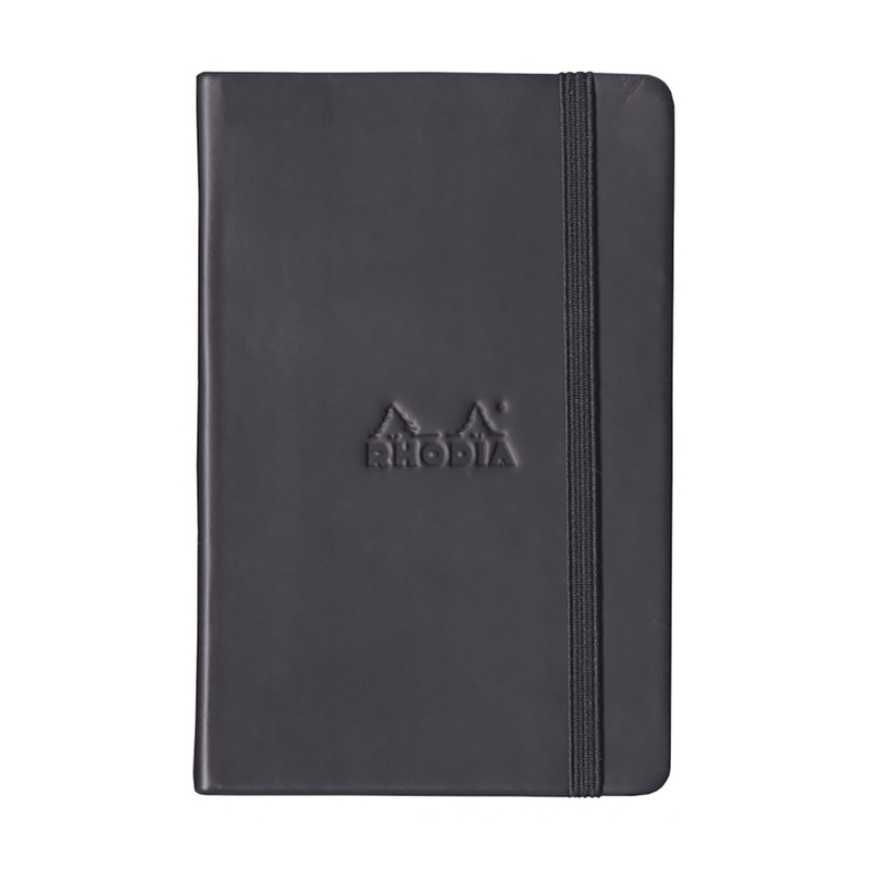 Rhodia Webnotebook in Black - 3.5 x 5.5