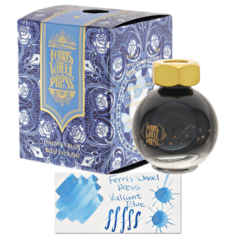 Ferris Wheel Press Bottled Ink in Valiant Blue - 20 mL