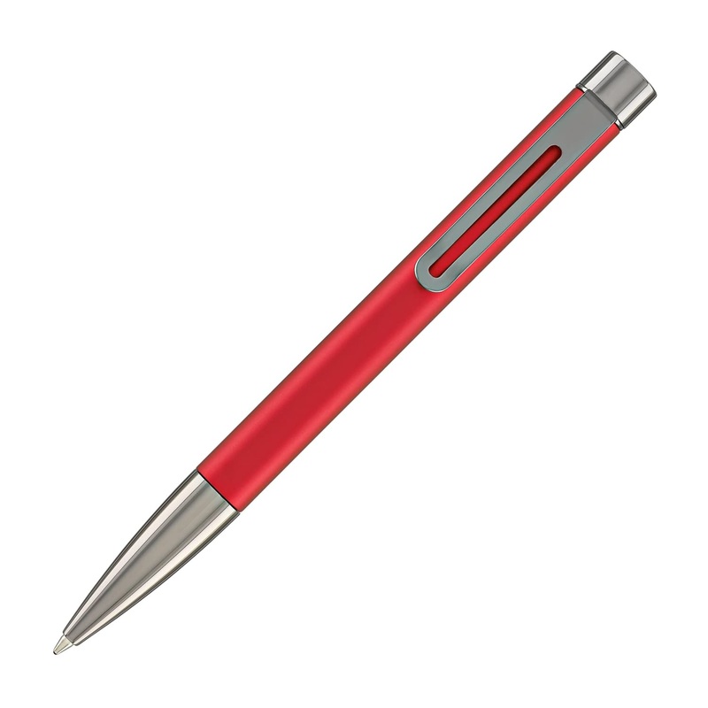 Monteverde USA Ritma Anodized Ballpoint Pen in Red