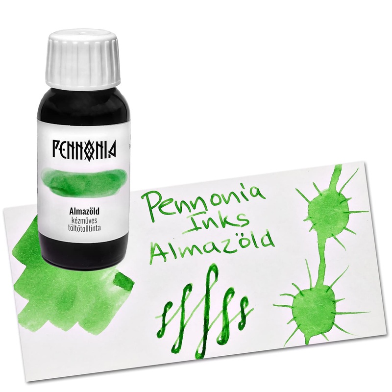 Pennonia Bottled Ink in Almazld Apple Green - 60ml