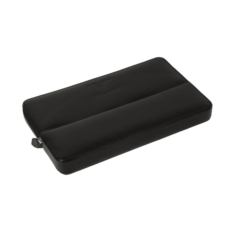 Visconti Classic Black Leather 12 Pen Case