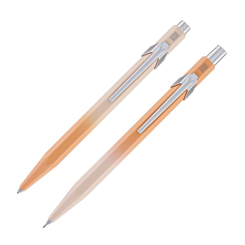 Caran d'Ache 849 Sunset Sky Pen and .5mm Pencil Set Special Edition