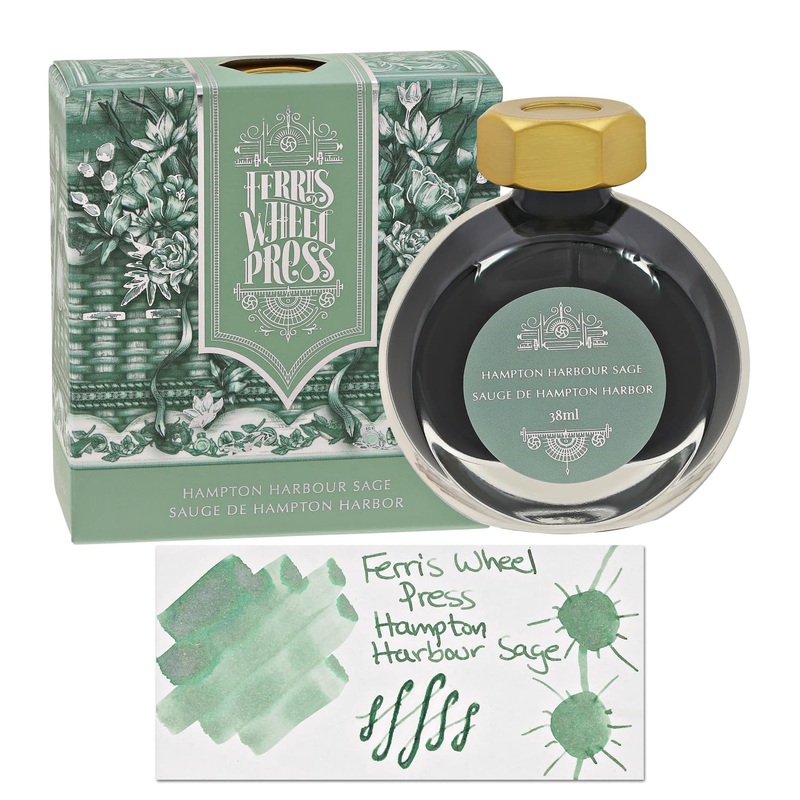 Ferris Wheel Press Bottled Ink in Hampton Harbour Sage - 38ml Ink