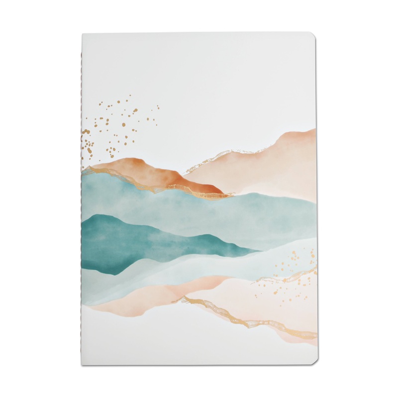 Clairefontaine Evanescence Staplebound Notebook A5 Lined in Assorted Designs