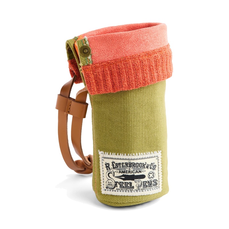 Esterbrook Back to the Lands 2 Go Cup Pen Case in Quirky Leaf (Green)