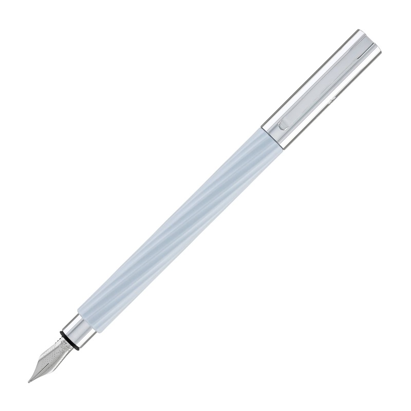 Faber-Castell Ambition Fountain Pen in Italic Ice Blue - Limited Edition