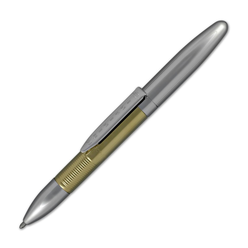 Fisher Space Infinium Ballpoint Pen in Gold Titanium Nitride and Chrome