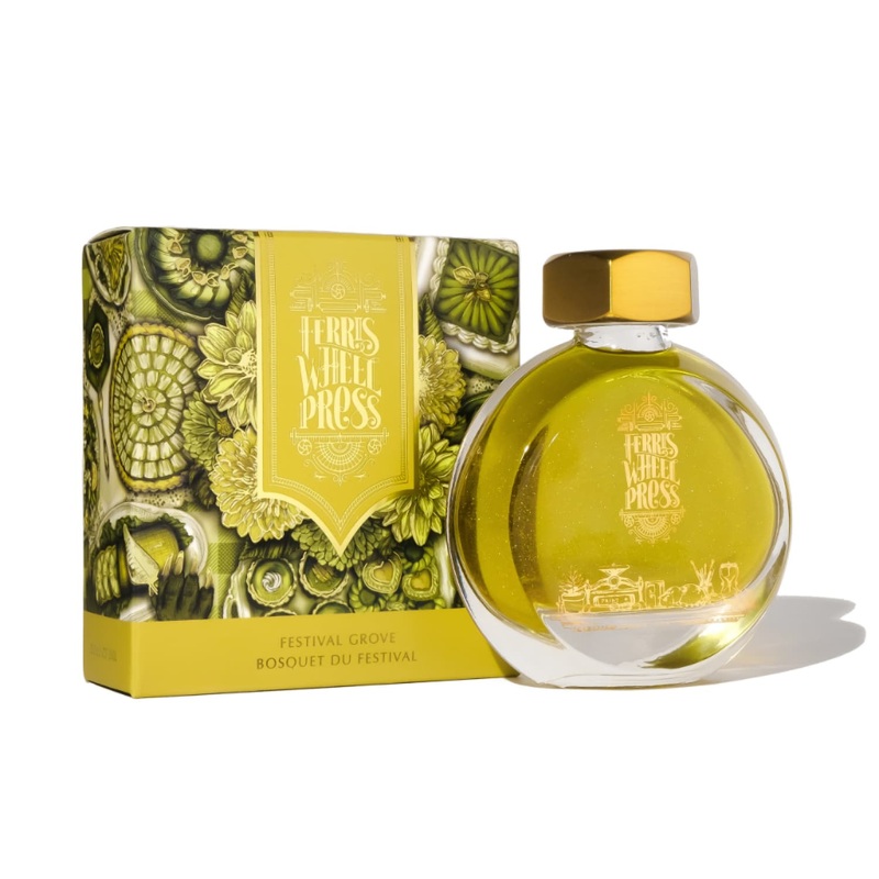 Ferris Wheel Press Bottled Ink in Festive Grove - 38 mL