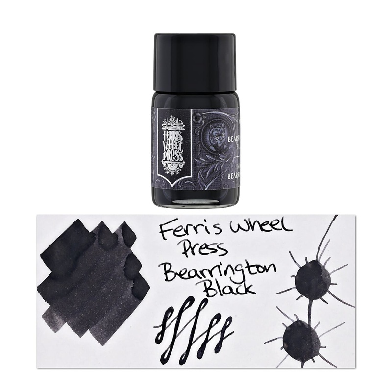 Ferris Wheel Press Bottled Ink Pot in Bearrington Black -10mL