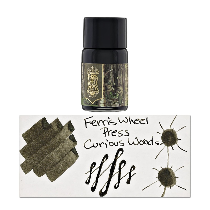 Ferris Wheel Press Bottled Ink Pot in Curious Woods - 10mL